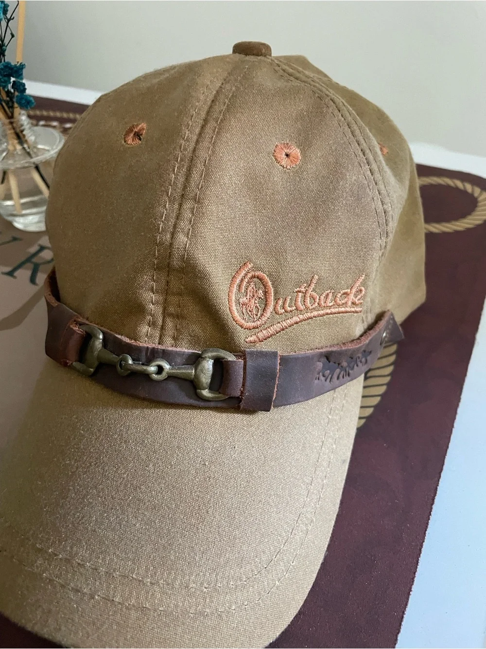 Brown Adjustable Women’s Cap